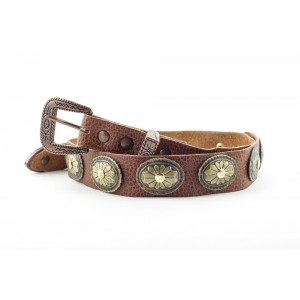 Stars & Stripes - Hat Band - Brown Concho