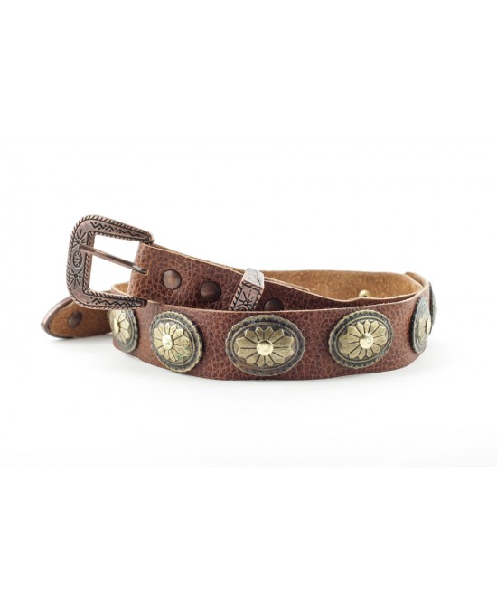 Stars & Stripes - Hat Band - Brown Concho