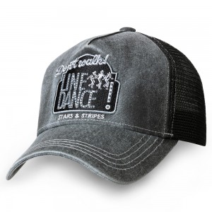 Trucker Hat - Line Dance Grey