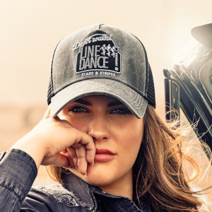 Trucker Hat - Line Dance Grey