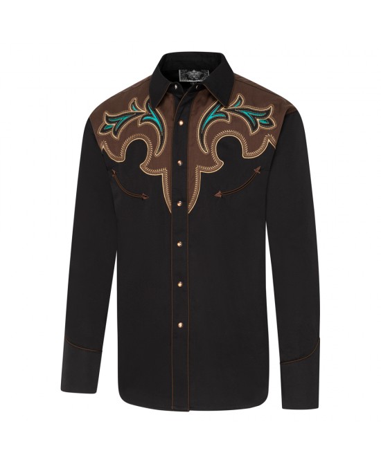 Stars & Stripes - Alaric Men's Western Shirt