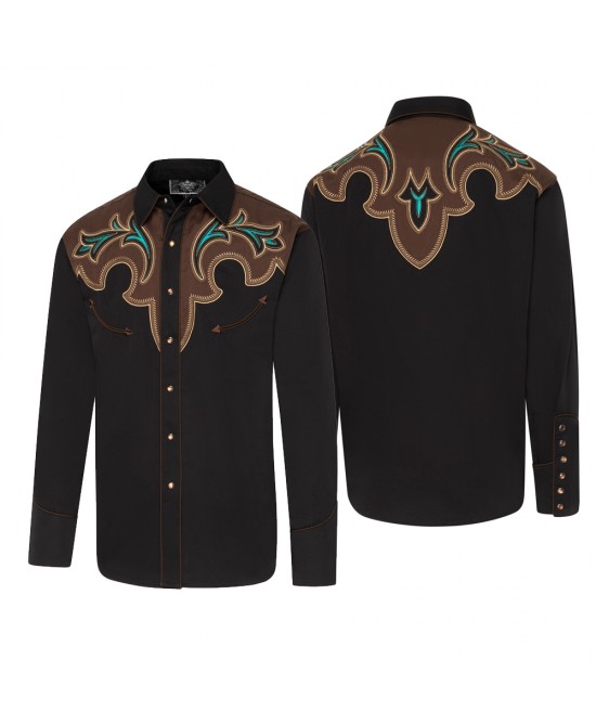 Stars & Stripes - Alaric Men's Western Shirt