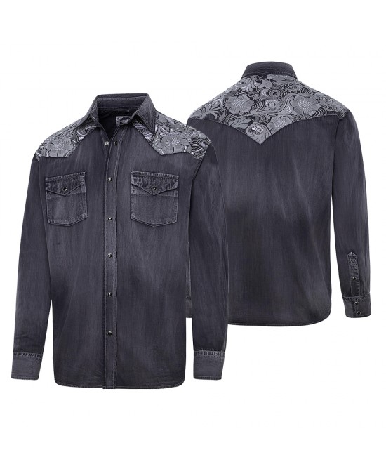 Stars & Stripes - Fred Men's Western Shirt Stars & Stripes - Fred Men's Western Shirt