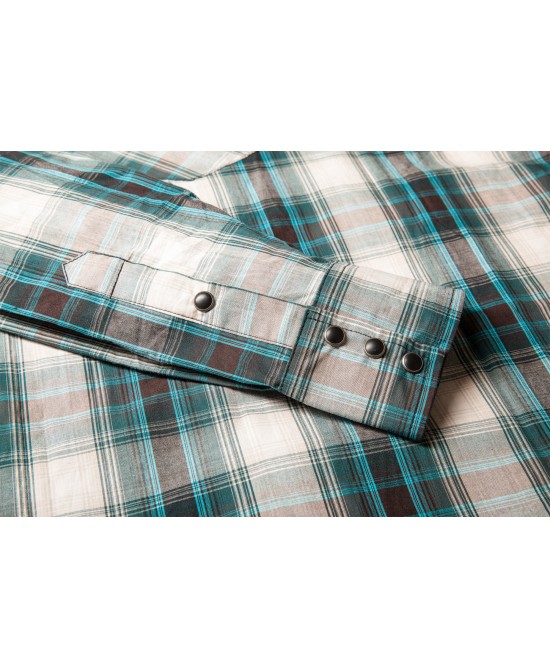Stars & Stripes - Jeff Blue Men's Western Shirt