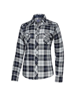 Stars & Stripes - Pasadena Blue Women's Western Shirt