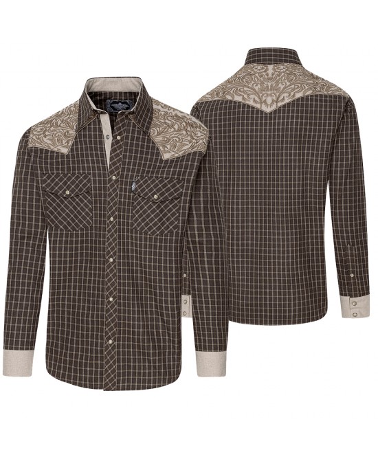 Stars & Stripes - Roger Beige Men's Shirt