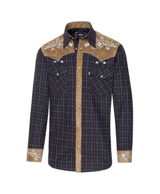 Stars & Stripes - Roy Men's Western Shirt Stars & Stripes - Roy Men's Western Shirt