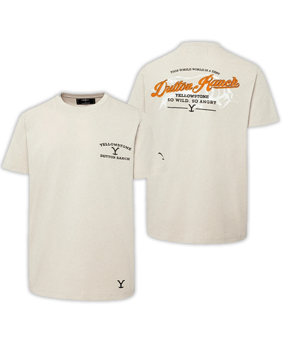 Stars & Stripes - Yellowstone T-Shirt So Wild So Angry