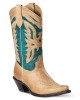 Stars & Stripes - Women's Western Boots - Alce Turquoise