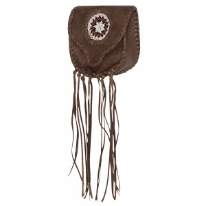 Stars & Stripes - Western Bag - Pioneer Pouch Brown