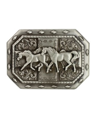Belt Buckle - Horses Trophy 