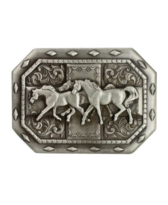 Belt Buckle - Horses Trophy 