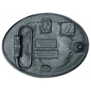 Belt Buckle - Aztec Oval Turquoise Belt Buckle - Aztec Oval Turquoise