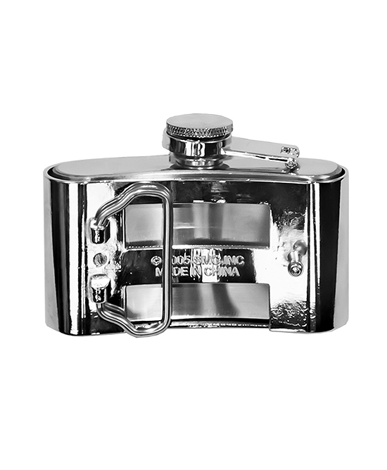 Belt Buckle - Texas Star Flask