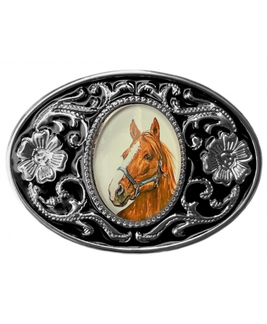 Belt Buckle - Western Horse Head Belt Buckle - Western Horse Head