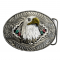 Belt Buckle - Bald Eagle Scroll