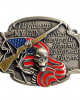 Belt Buckle - Skull Holding Gun Belt Buckle - Skull Holding Gun