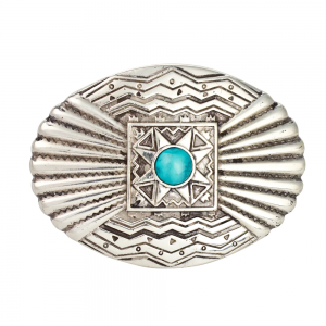 Belt Buckle - Southwest Turquoise Stone Trophy Belt Buckle - Southwest Turquoise Stone Trophy