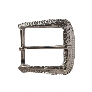 Belt Buckle - Engraved Scroll