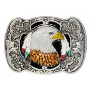 Belt Buckle - Feathered Eagle