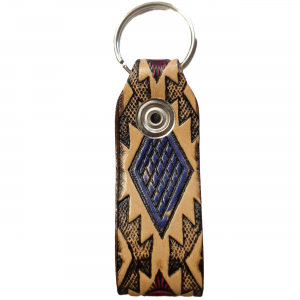 Belt Loop Keyring - Aztec
