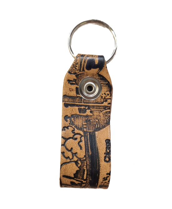 Belt Loop Keyring - Chicago