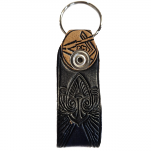 Belt Loop Keyring - Masonic Belt Loop Keyring - Masonic