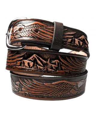 Leather Belt - Flying Eagle