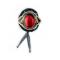 Bolo Tie - Red Stone Gold