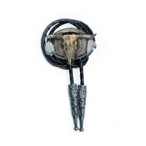 Bolo Ties - Bison Skull