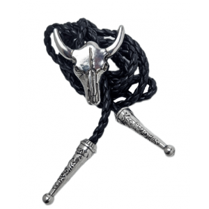Bolo Tie - Steer Skull
