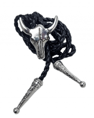 Bolo Tie - Steer Skull