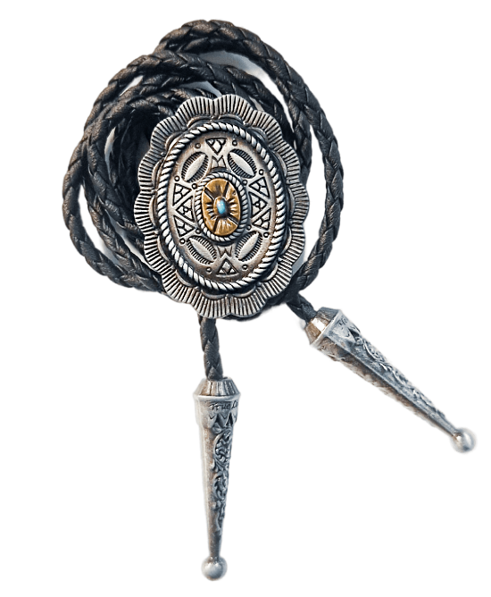 Bolo Tie - Native American Indian Indigenous Vintage Bolo Tie Bolo Tie - Native American Indian Indigenous Vintage Bolo Tie