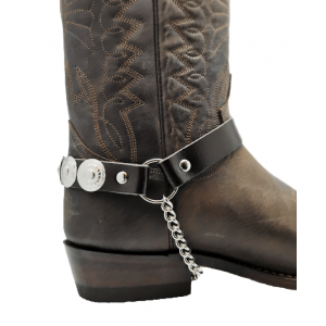 Boot Straps - Concho Brown