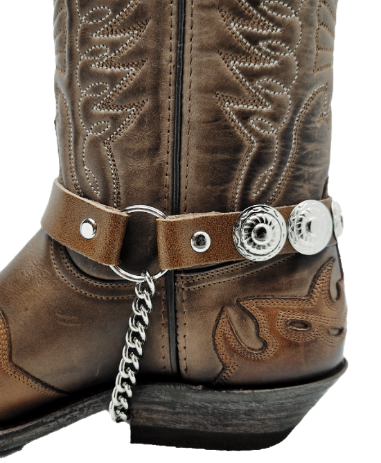 Boot Straps - Concho Tan