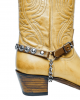 Boot Straps - Circular Distressed Tan
