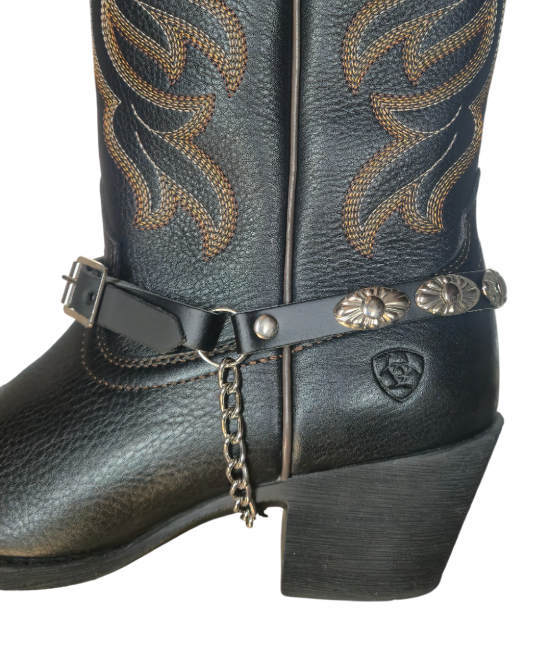 Boot Straps - Oval Black Boot Straps - Oval Black