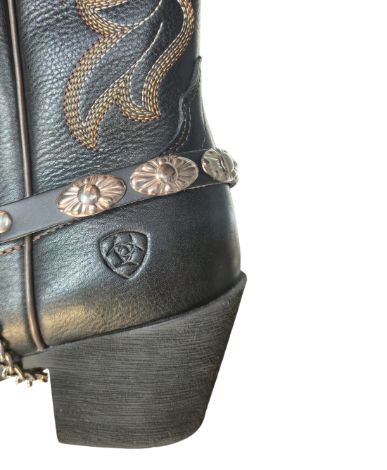 Boot Straps - Oval Black Boot Straps - Oval Black