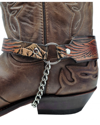 Boot Straps - Flying Eagle Leather