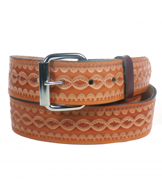 Leather Belt - Oval