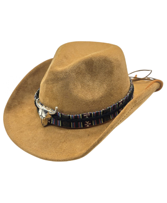 Western Hat - Children's - Brown Steer
