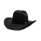 Wool Felt Buckle Hat Band Western Black Hat 