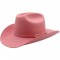 Wool Felt Buckle Hat Band Western Pink Hat