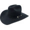 Wool Felt Buckle Hat Band Western Black Hat - Pattern