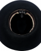 Wool Felt Western Hat - Horseshoe - Black