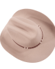 Wool Felt Western Sand Hat - Cognac Hatband Wool Felt Western Sand Hat - Cognac Hatband