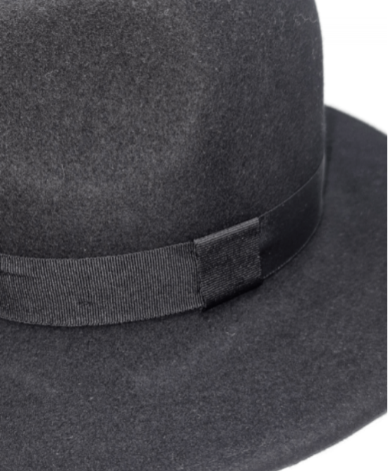 Wool Felt Hat - Black