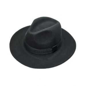Wool Felt Hat - Black