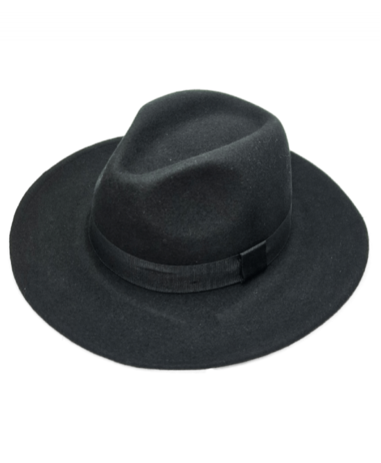 Wool Felt Hat - Black