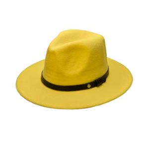 Felt Hat - Yellow